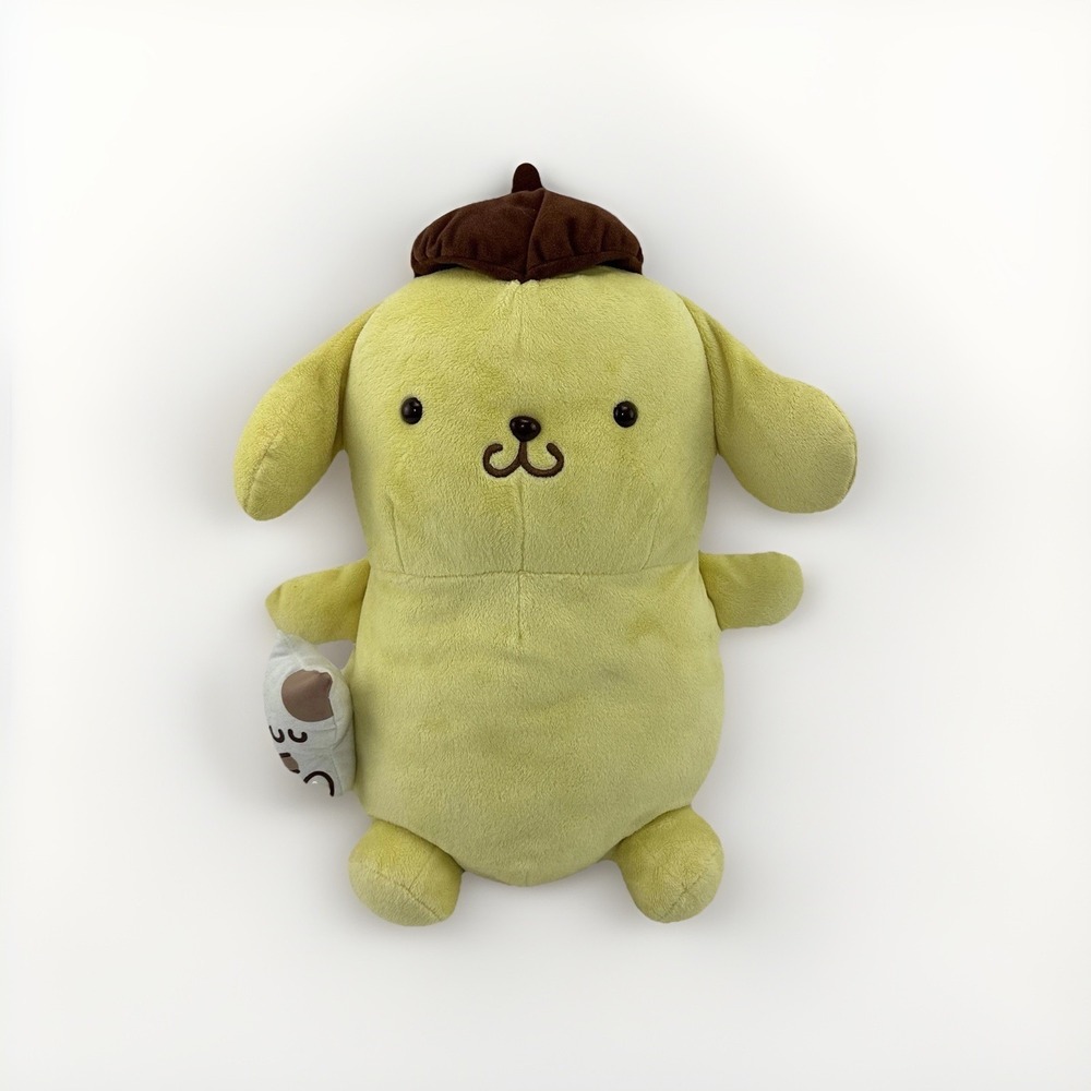 Sanrio Pompompurin 16" Plush Muffin Friend 2020 Large Official Licensed Soft HTF
